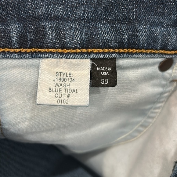 Veronica Beard Debbie Skinny Tux Stripe Jean Size 30 - Picture 12 of 17